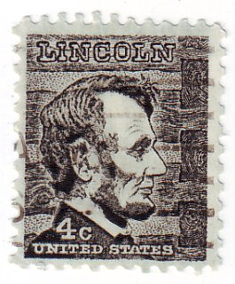 Abraham Lincoln US Postage Stamp