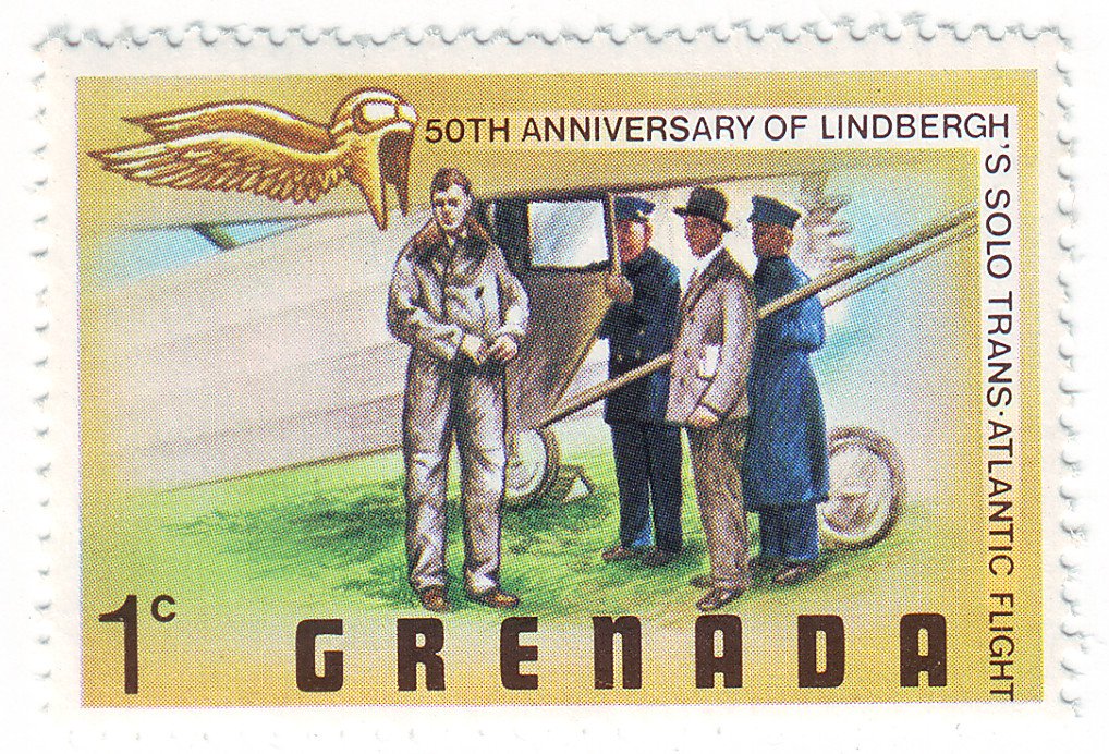 Grenada Lindbergh commemorative stamp - 1978